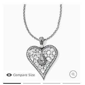 Brighton Empress Heart Convertible Necklace NWT